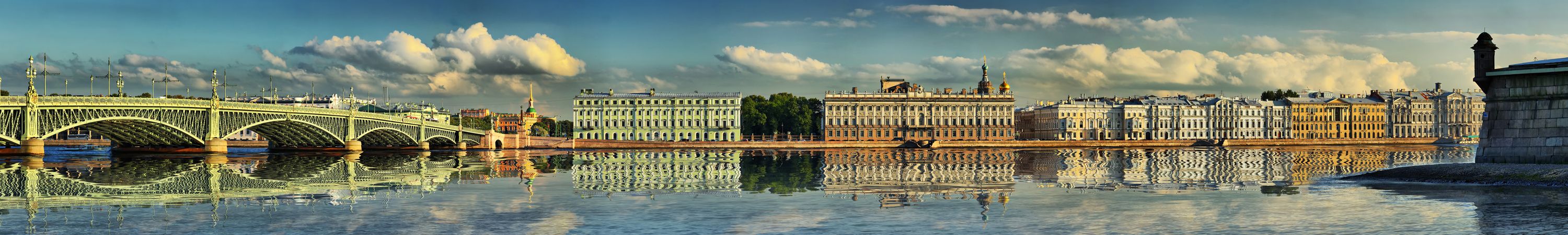 Санкт-Петербург панорама скинали
